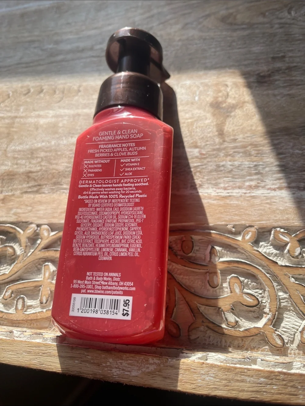 Bath & Body Works Harvest Gathering Foaming Hand Soap - Red